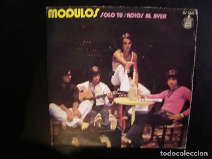 Discos de vinilo: MODULOS- SOLO T&Uacute;. SINGLE. - Foto 1
