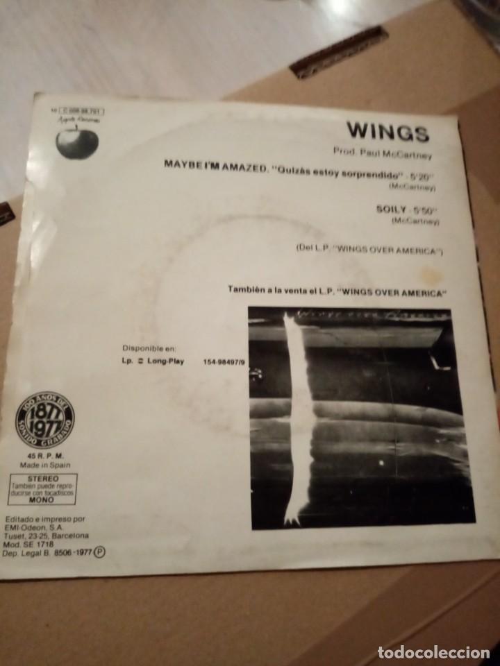 Discos de vinilo: wings quizas estoy sorprendido - Foto 4