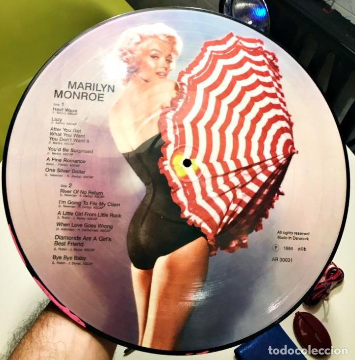 Discos de vinilo: VYNIL PICTURE MARILYN MONROE - Foto 2