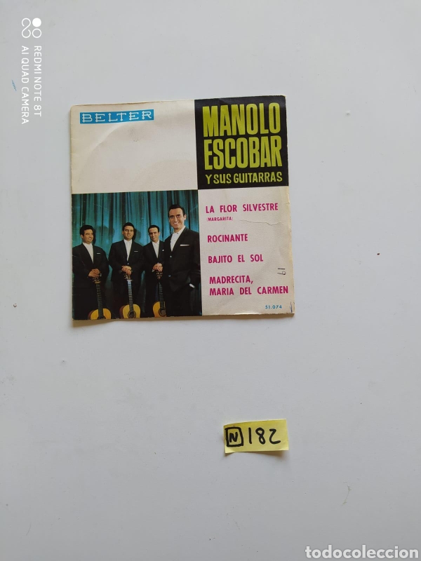 Discos de vinilo: Manolo Escobar Y Sus Guitarras - Foto 1