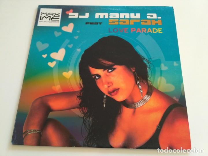 Discos de vinilo: DJ Manu A. feat Sarah - Love Parade - Foto 1