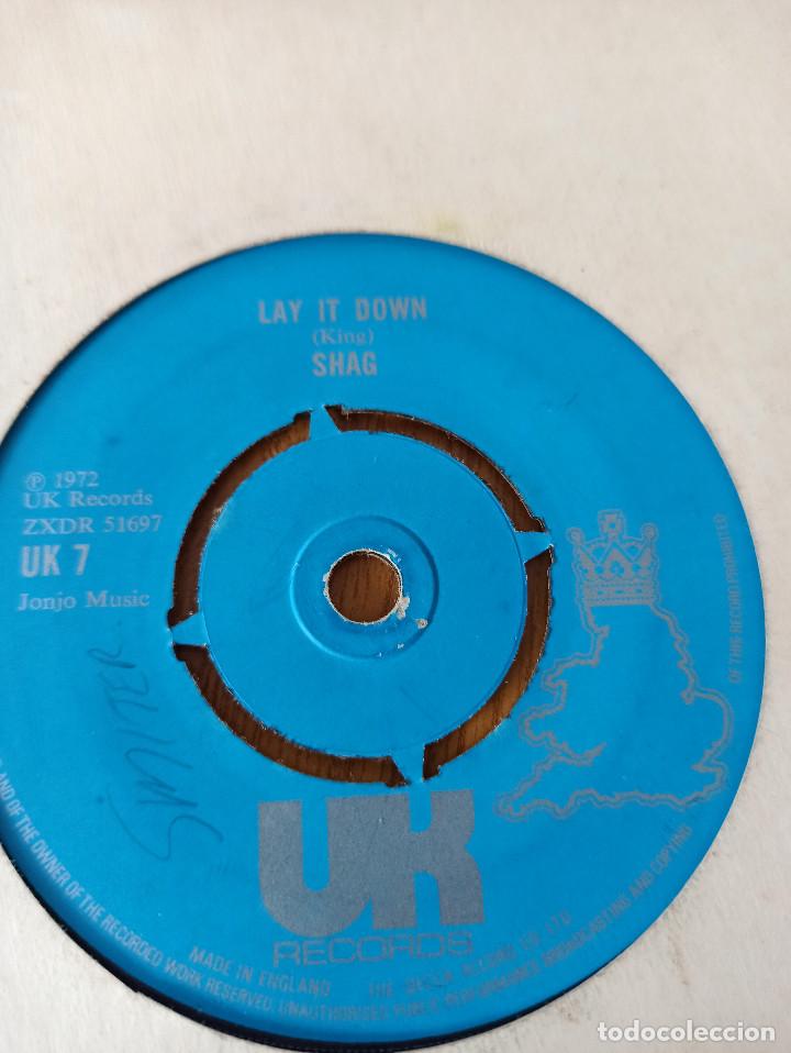 Discos de vinilo: SHAG / LAY IT DOWN / LOOP DI LOVE - Foto 3