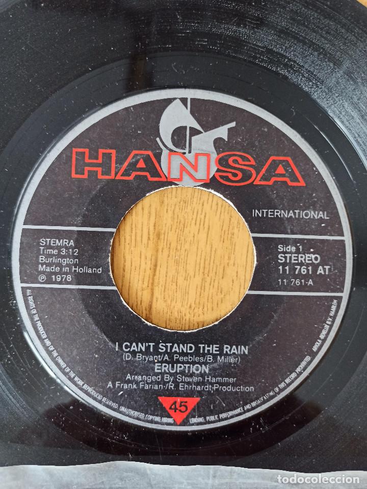 Discos de vinilo: ERUPTION / I CAN&acute;T STAND THE RAIN / BE YOURSELF - Foto 2