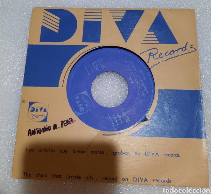 Discos de vinilo: A. M. - sometimes. Pop canario - Foto 1