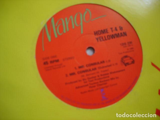 Discos de vinilo: Home T-4 & Yellowman Mr. Consular - Foto 1