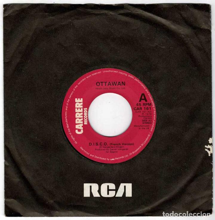 Discos de vinilo: Ottawan - D.I.S.C.O. Single - Foto 1
