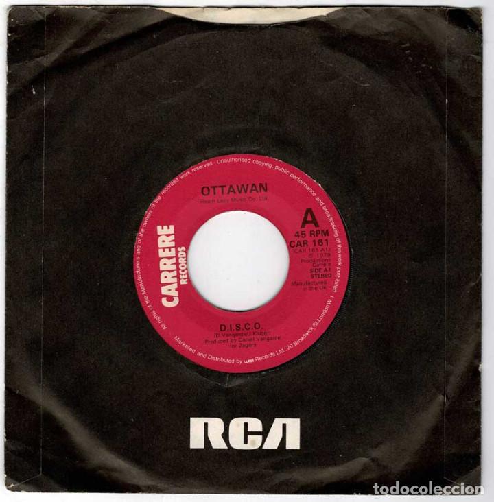 Discos de vinilo: Ottawan - D.I.S.C.O. Single - Foto 2