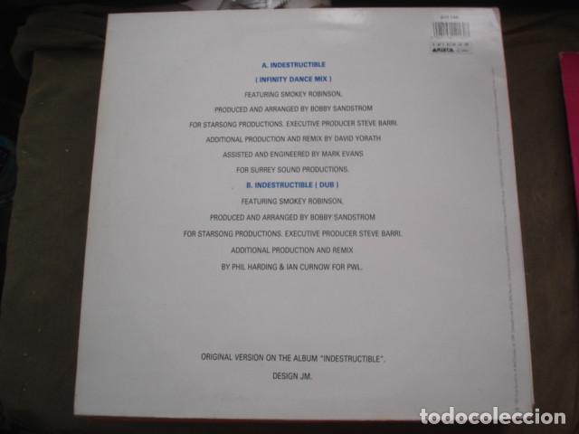 Discos de vinilo: Four Tops ? Indestructible (Infinity Dance Mix) - Foto 2