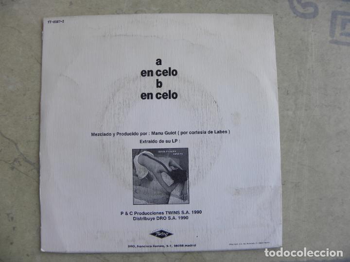 Discos de vinilo: DANZA INVISIBLE -EN CELO -SINGLE 1990 -BUEN ESTADO - Foto 2