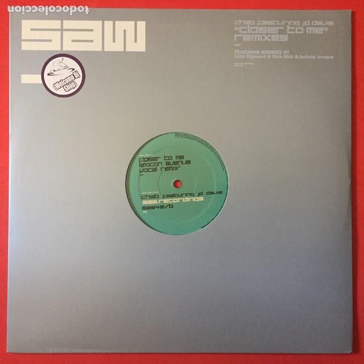 Discos de vinilo: Chab Featuring JD Davis - Closer To Me (Remixes) - Foto 1