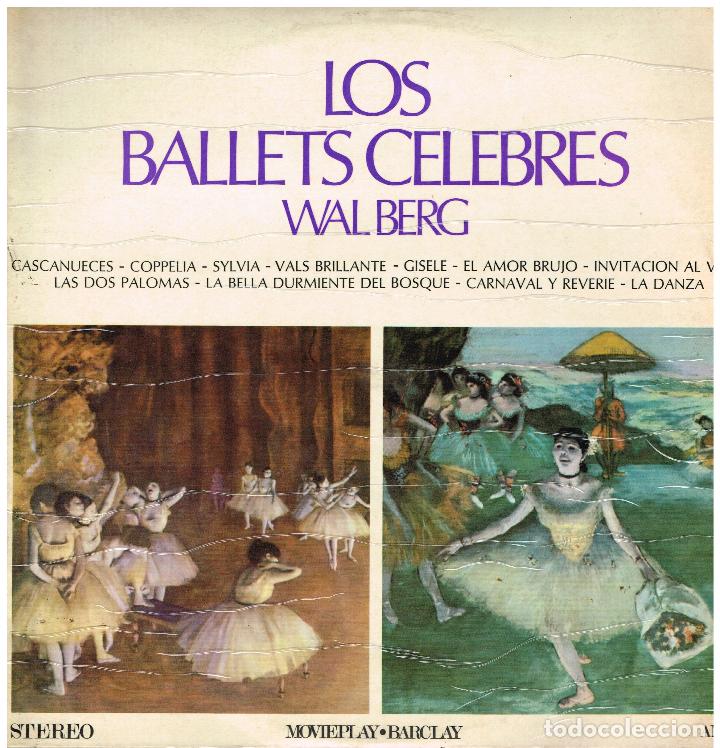 Vinyl records: LOS BALLETS C&Eacute;LEBRES - WAL BERG - LP 1967