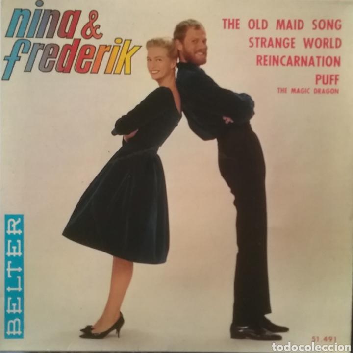 Discos de vinilo: NINA & FREDERIK. EP. SELLO BELTER. EDITADO EN ESPAÑA. AÑO 1965 - Foto 1 - 221156736