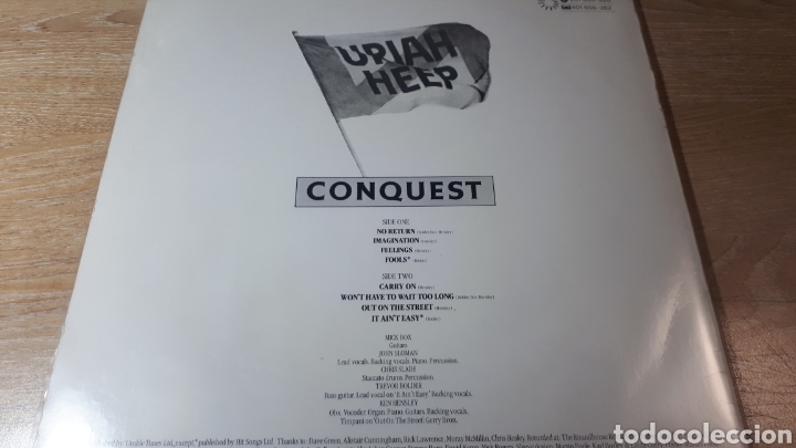 Discos de vinilo: URIAH HEEP CONQUEST - Foto 2