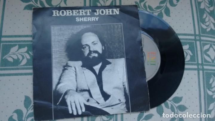 Discos de vinilo: SINGLE ( VINILO) DE ROBERT JOHN A&Ntilde;OS 80 - Foto 1