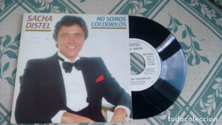 Discos de vinilo: SINGLE ( VINILO) DE SACHA DISTEL A&Ntilde;OS 80 - Foto 1