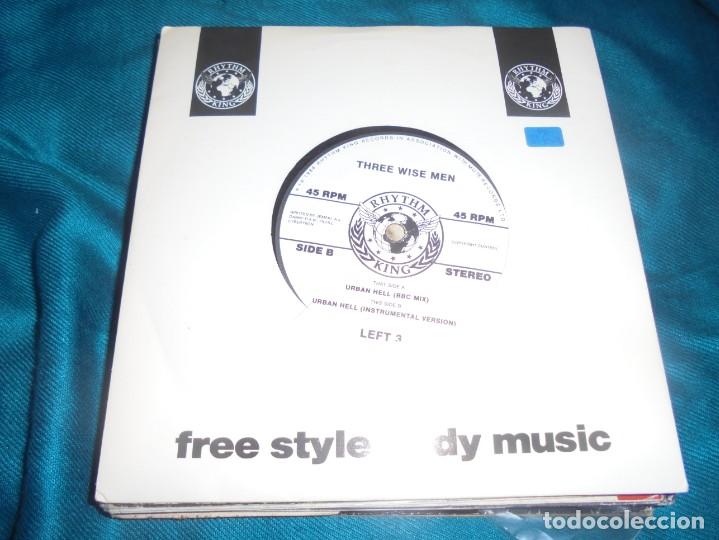 Discos de vinilo: THREE WISE MEN. URBAN HELL. EDC. UK 1986. IMPECABLE (#) - Foto 1