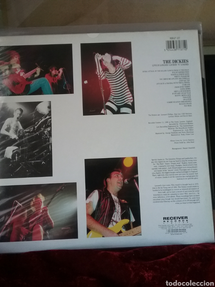 Discos de vinilo: THE DICKIES 1990 Receiver Records. - Foto 2