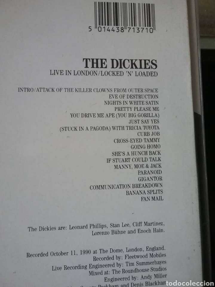 Discos de vinilo: THE DICKIES 1990 Receiver Records. - Foto 4