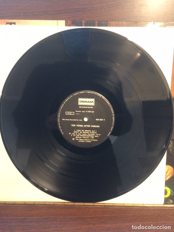 Discos de vinilo: TEN YEARS AFTER. Undead. Espa&ntilde;a. - Foto 5