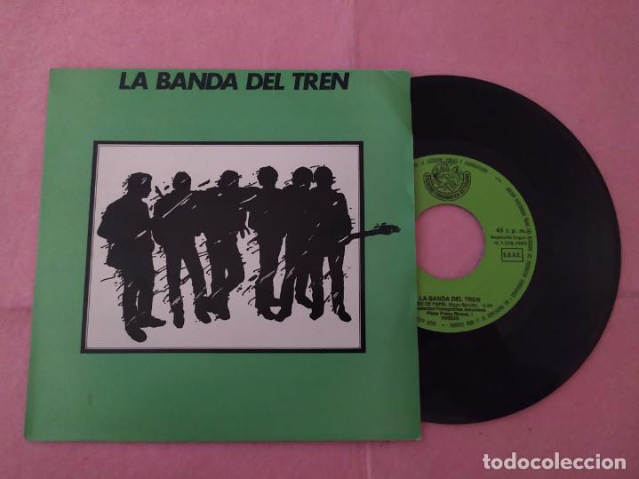 Disques de vinyle: 7&rdquo; LA BANDA DEL TREN &ndash; Sue&ntilde;o De Papel - S.F.A. SSA-54 - SPAIN press (VG++/VG++)