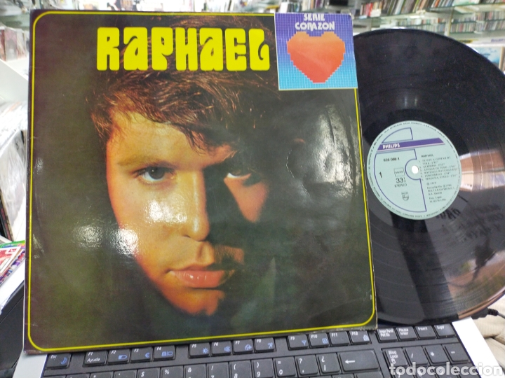 Discos de vinilo: Raphael lp 1986 serie coraz&oacute;n - Foto 1