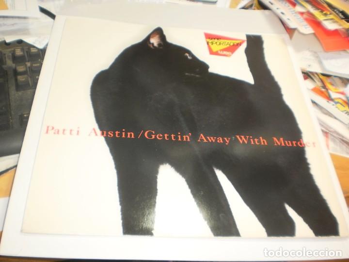 Discos de vinilo: lp patti austin. gettin' awaywith murder. quest records 1985 USA funda con letras probado buen estad