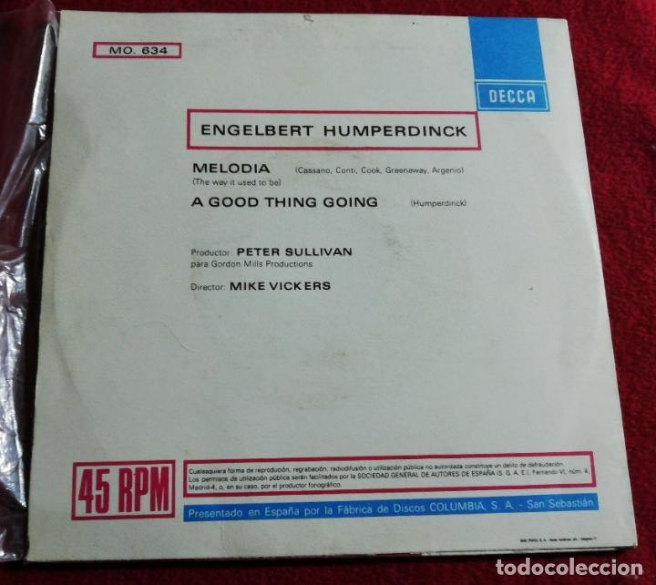 Discos de vinilo: ENGELBERT HUMPERDINCK - MELODIA, - Foto 2