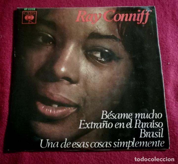 Discos de vinilo: Ray Conniff - Besame mucho / Extra&ntilde;o en el Para&iacute;so / Brasil... - Foto 1