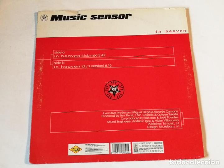 Discos de vinilo: Music Sensor - In Heaven - 1996 - Foto 2