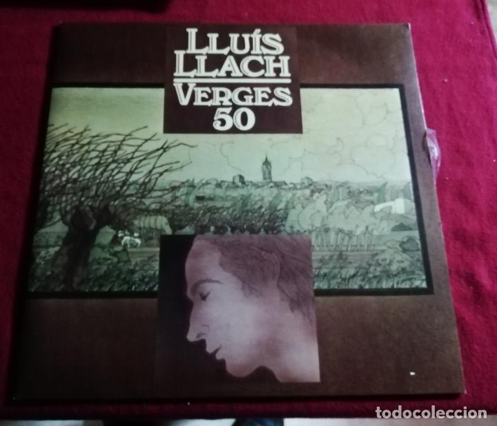 Discos de vinilo: LLUIS LLACH - VERGES 50 - LP - Foto 1