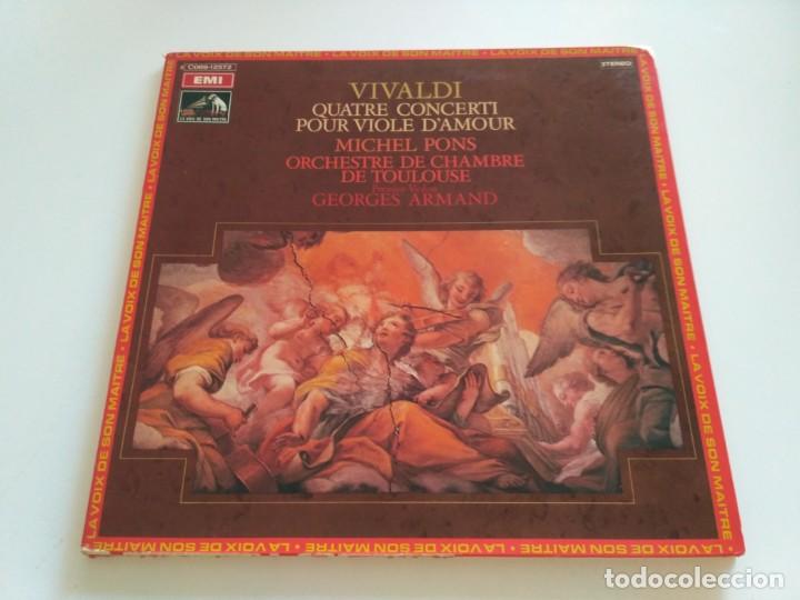 Discos de vinilo: Antonio Vivaldi, Michel Pons, Orchestre De Chambre De Toulouse, Georges Armand - Quatre Concerti