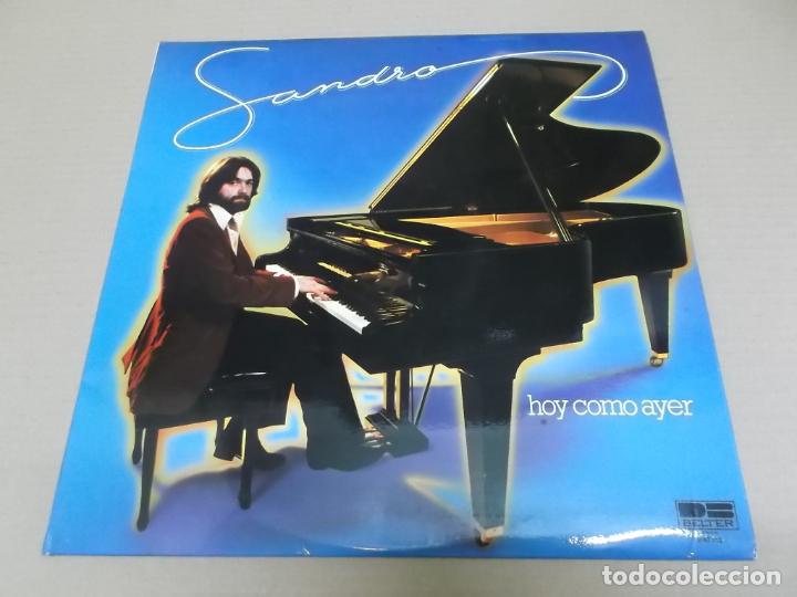 Discos de vinilo: SANDRO (LP) HOY COMO AYER A&Ntilde;O 1981 - Foto 1