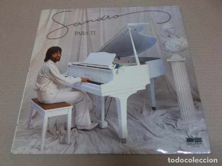 Discos de vinilo: SANDRO (LP) PARA TI A&Ntilde;O 1981 - Foto 1