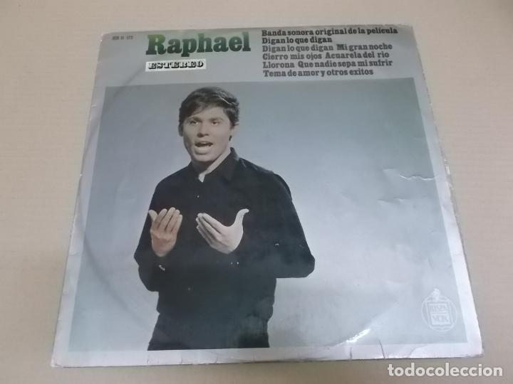 Discos de vinilo: RAPHAEL (LP) DIGAN LO QUE DIGAN A&Ntilde;O 1969 - Foto 1