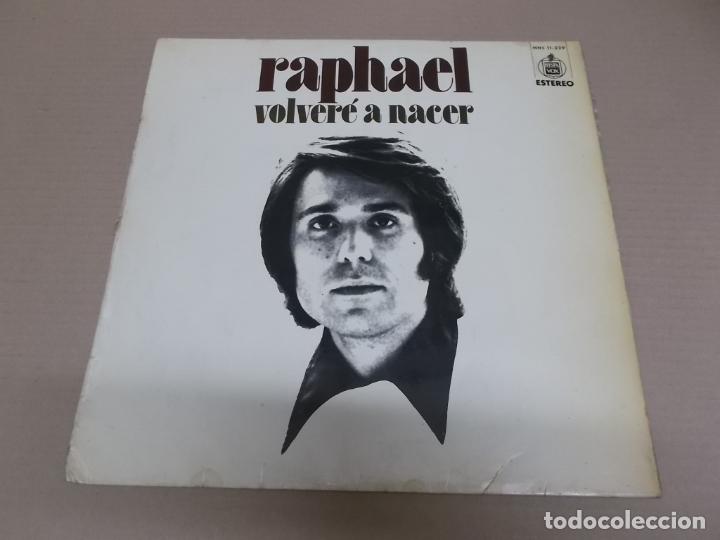 Discos de vinilo: RAPHAEL (LP) VOLVER A NACER A&Ntilde;O 1972 - Foto 1