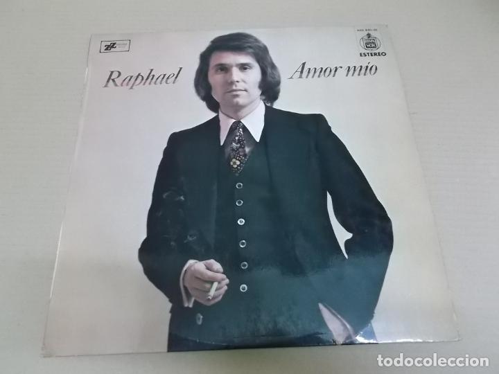 Discos de vinilo: RAPHAEL (LP) AMOR MIO A&Ntilde;O 1974 - Foto 1