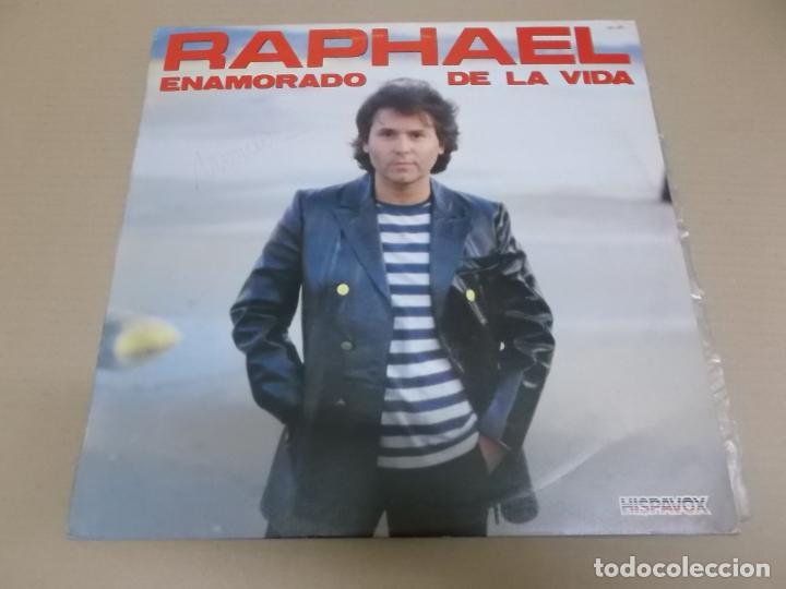 Discos de vinilo: RAPHAEL (LP) ENAMORADO DE LA VIDA A&Ntilde;O 1983 - Foto 1