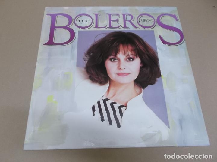Discos de vinilo: ROCIO DURCAL (LP) BOLEROS A&Ntilde;O 1985 - Foto 1