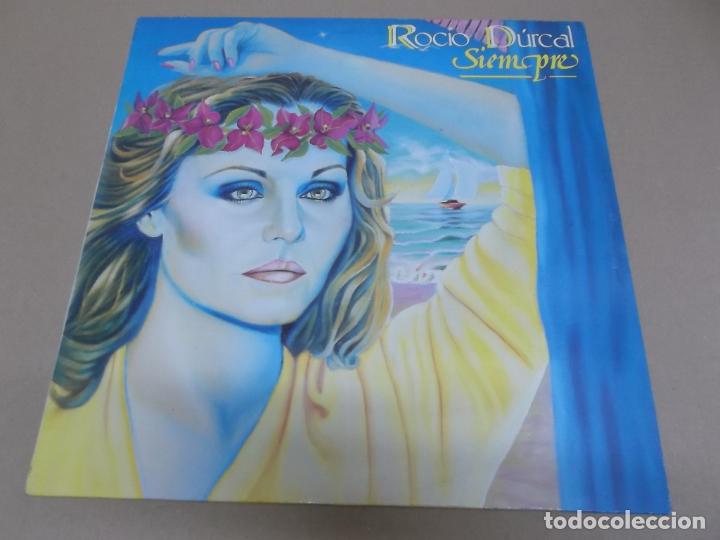 Discos de vinilo: ROCIO DURCAL (LP) SIEMPRE A&Ntilde;O 1986 - Foto 1