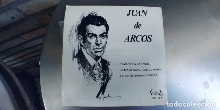 Discos de vinilo: JUAN DE ARCOS-EP ROMANCE A CARACOL +2 - Foto 2