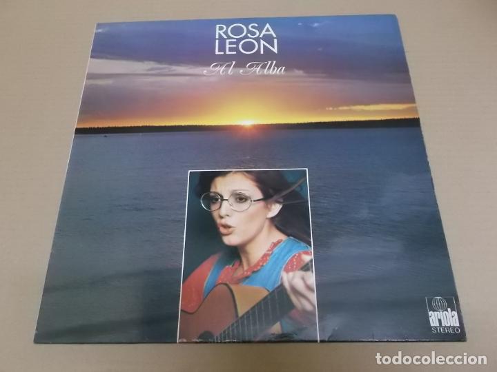 Discos de vinilo: ROSA LEON (LP) AL ALBA A&Ntilde;O 1975 - Foto 1