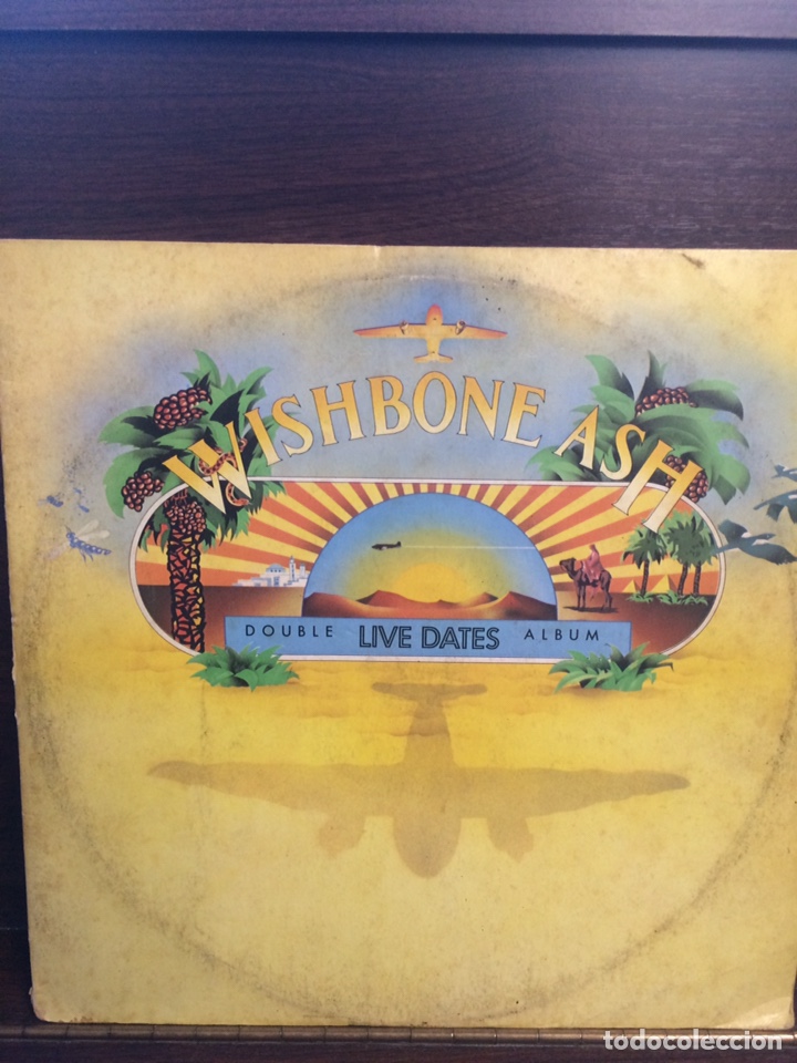 Discos de vinilo: WISHBONE ASH. Live Dates. USA. - Foto 2