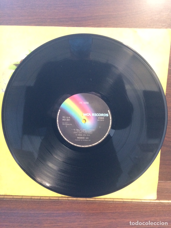 Discos de vinilo: WISHBONE ASH. Live Dates. USA. - Foto 5