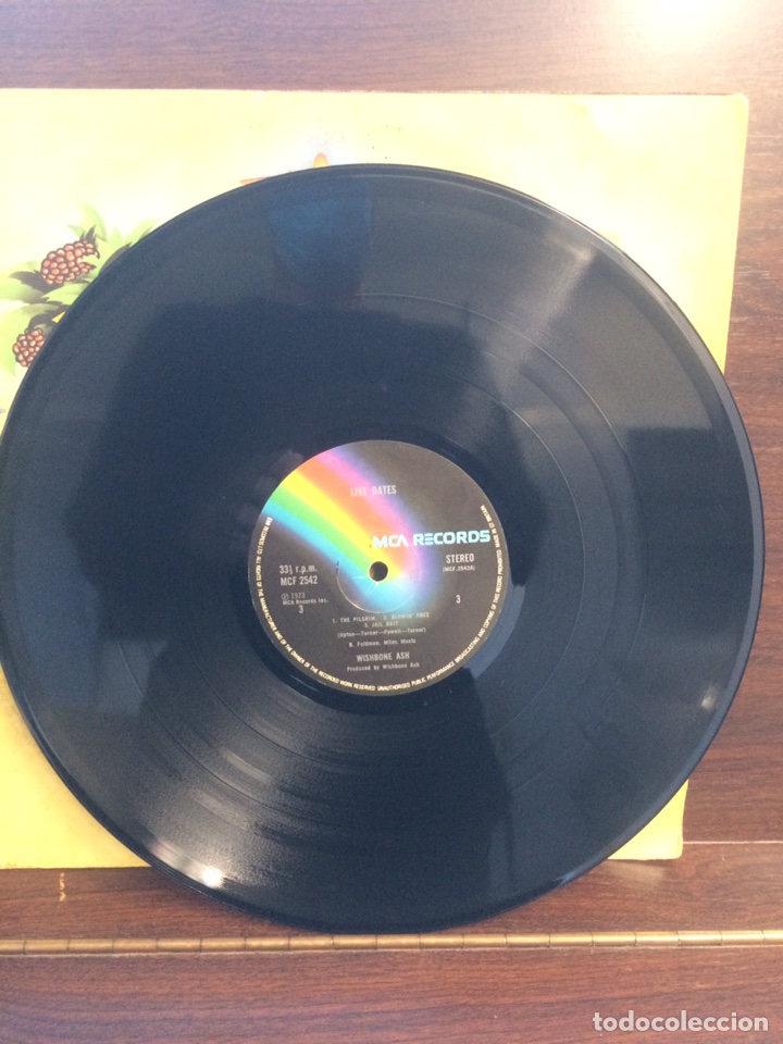 Discos de vinilo: WISHBONE ASH. Live Dates. USA. - Foto 7