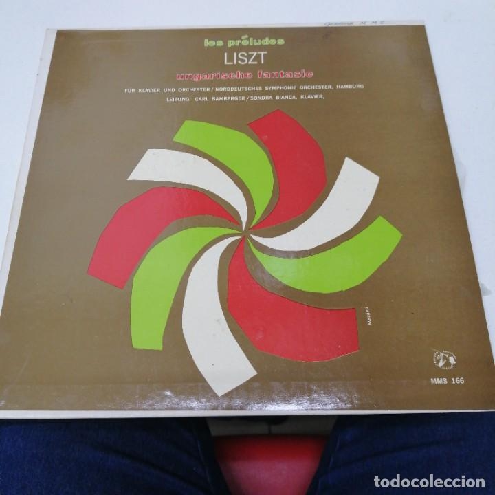 Discos de vinilo: Disco de musica vinilo les preludes LISZT ungarische fantasie
