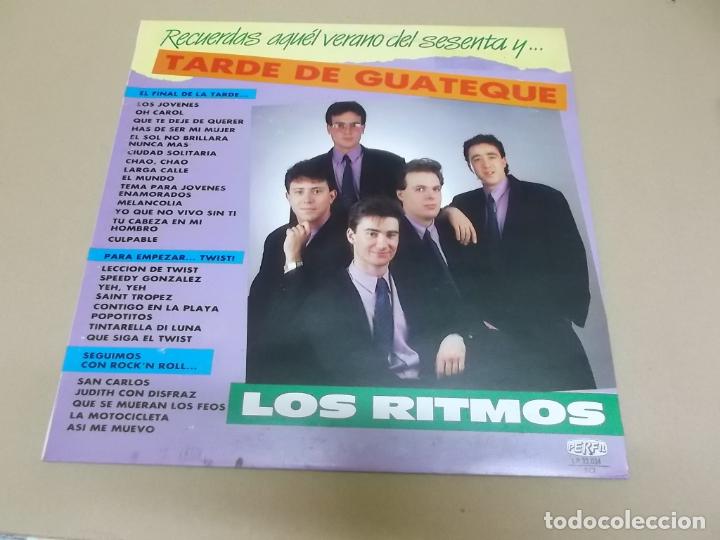 Discos de vinilo: LOS RITMOS (LP) TARDE DE GUATEQUE A&Ntilde;O 1987 - Foto 1