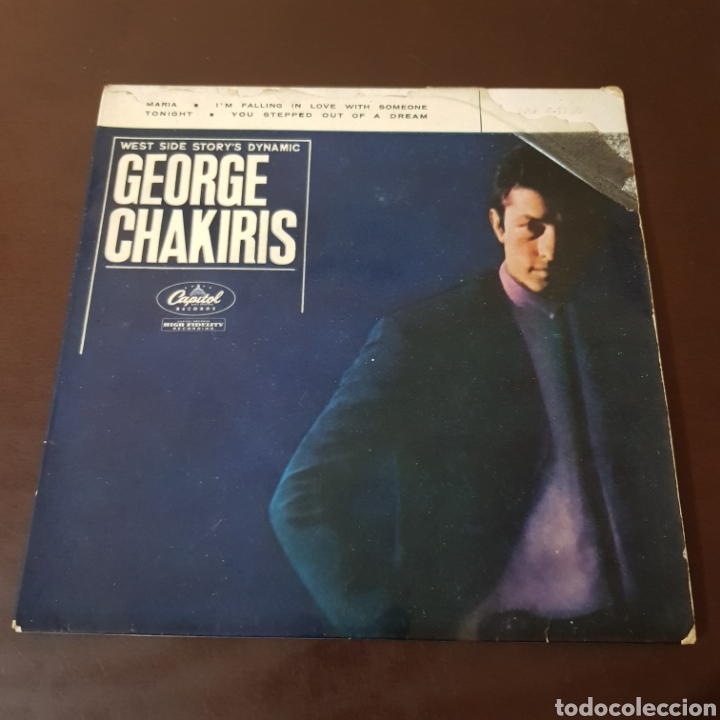 Discos de vinilo: GEORGE CHAKIRIS - WEST SIDE STORYS DYNAMIC 1963 CAPITOL - Foto 5