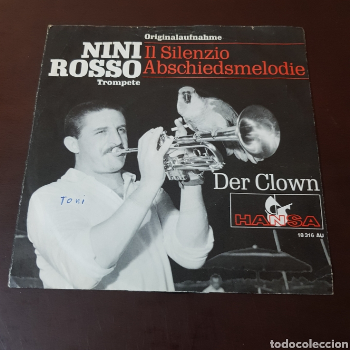 Discos de vinilo: NINI ROSSO - IL SILENZIO - DER CLOWN - Foto 5
