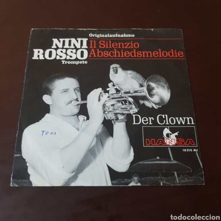 Discos de vinilo: NINI ROSSO - IL SILENZIO - DER CLOWN - Foto 1