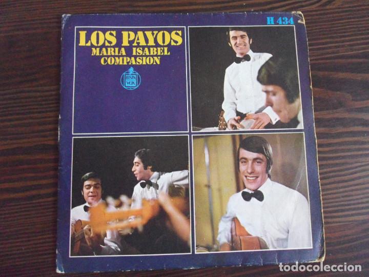 Discos de vinilo: los payos - maria isabel / compasion - hispavox 1969 - Foto 1